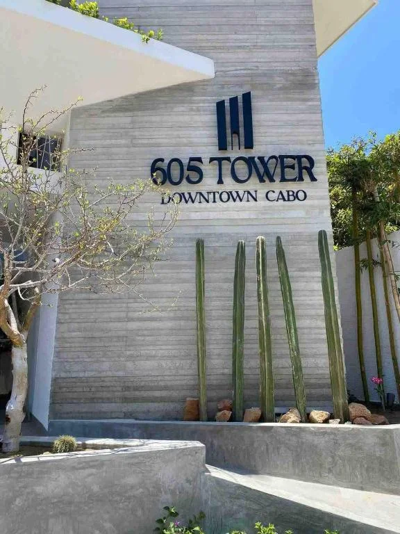 605 Tower Downtown Cabo — property entrance or community view; confirm your exact unit