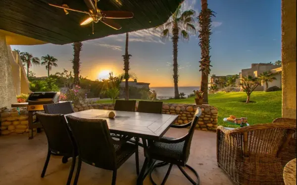 Terrace shown on the property manager’s Casa del Pescador page at Misiones del Cabo