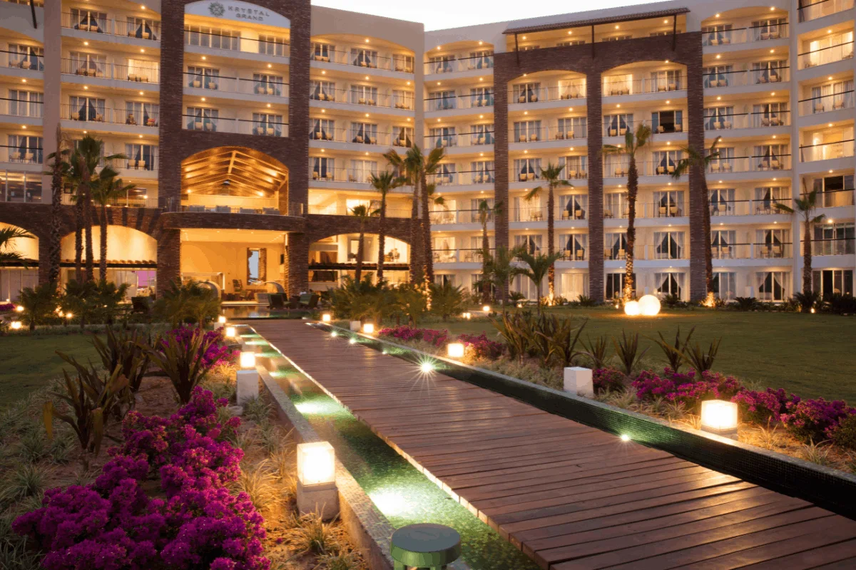 Krystal Grand Los Cabos — destination for your private SJD transfer